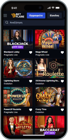 Betflare Casino Live