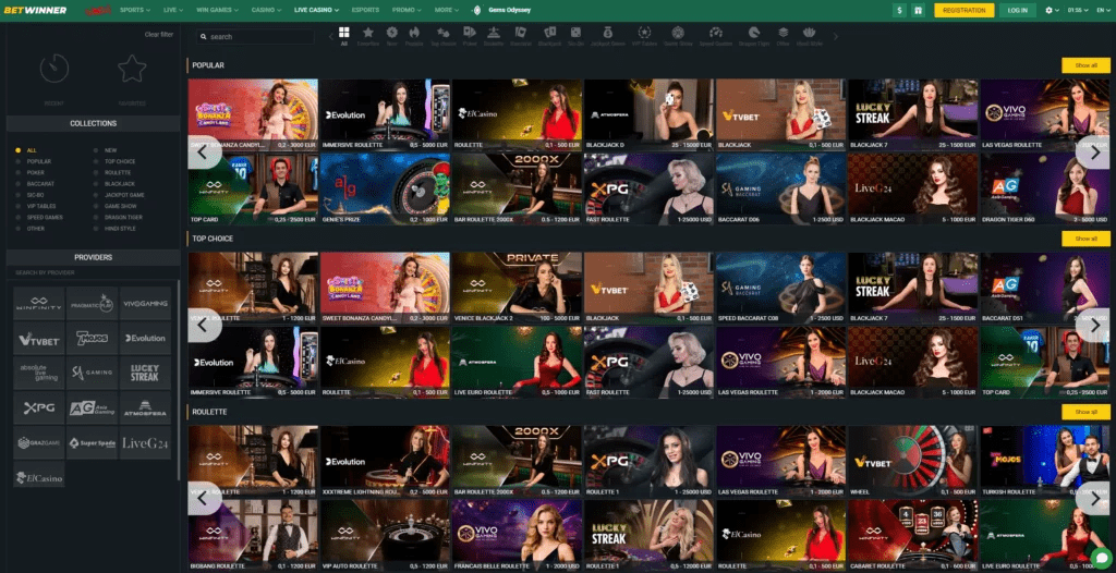 Betwinner Casino