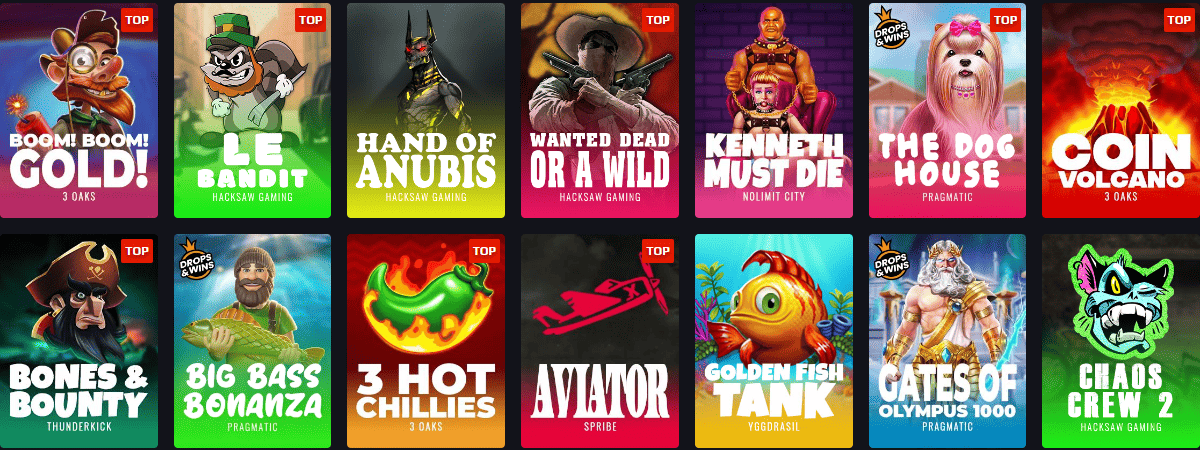 Κουλοχέρηδες στο Chancer Bet Casino